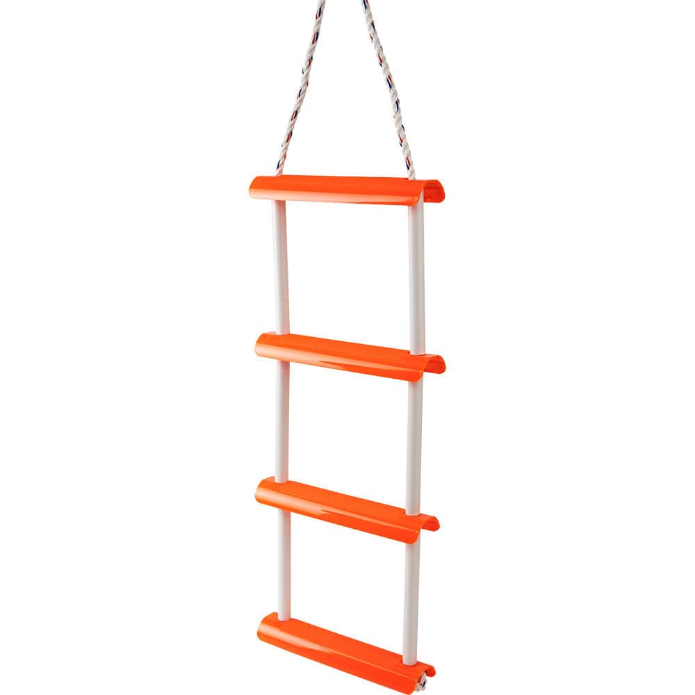Sea-Dog Folding Ladder - 4 Step [582502-1] - The Happy Skipper
