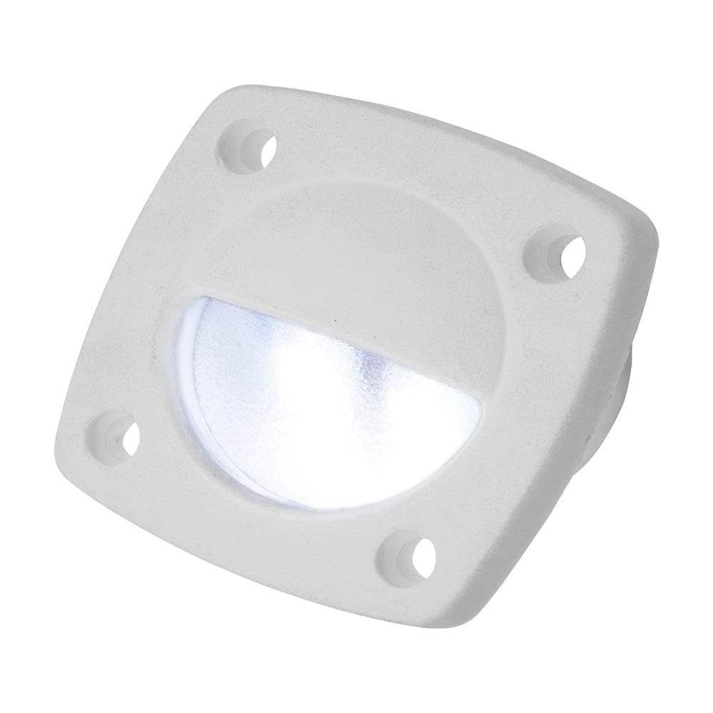 Sea-Dog LED Utility Light White w/White Faceplate [401321-1] - The Happy Skipper