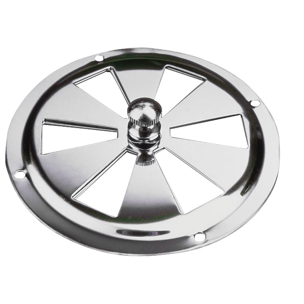 Sea-Dog Stainless Steel Butterfly Vent - Center Knob - 5" [331450-1] - The Happy Skipper