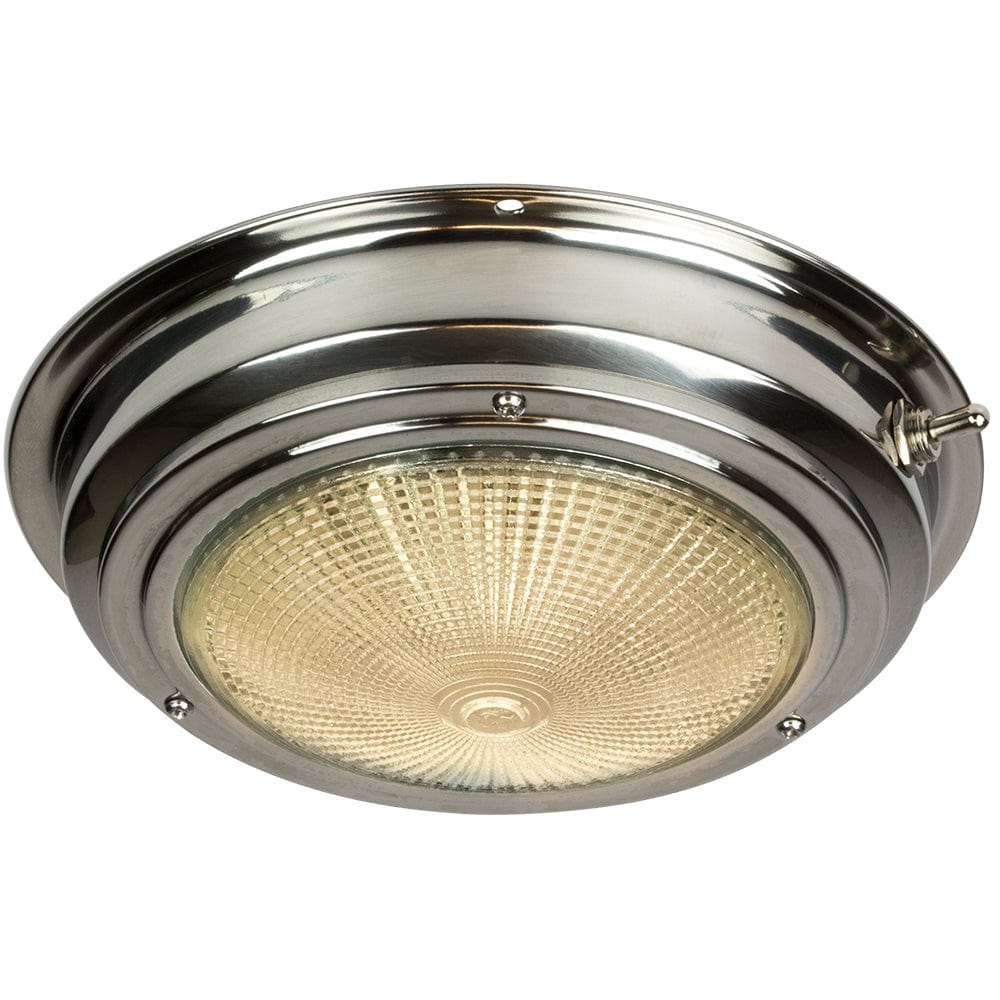 Sea-Dog Stainless Steel Dome Light - 5" Lens [400200-1] - The Happy Skipper