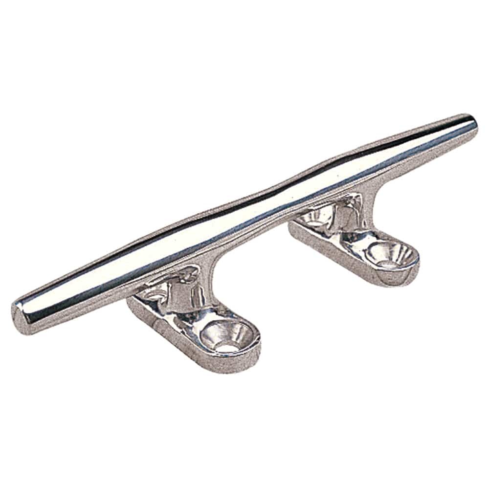 Sea-Dog Stainless Steel Open Base Cleat - 8" [041608-1] - The Happy Skipper