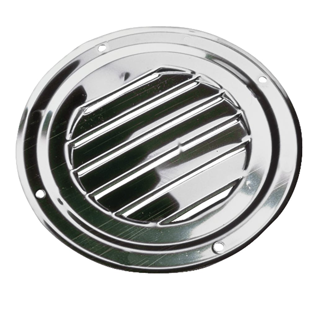 Sea-Dog Stainless Steel Round Louvered Vent - 4" [331424-1] - The Happy Skipper