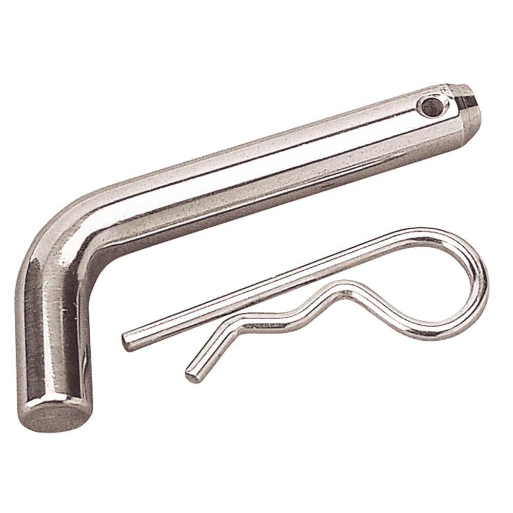 Sea-Dog Zinc Plated Steel Receiver Pin w/Clip [751062-1] - The Happy Skipper