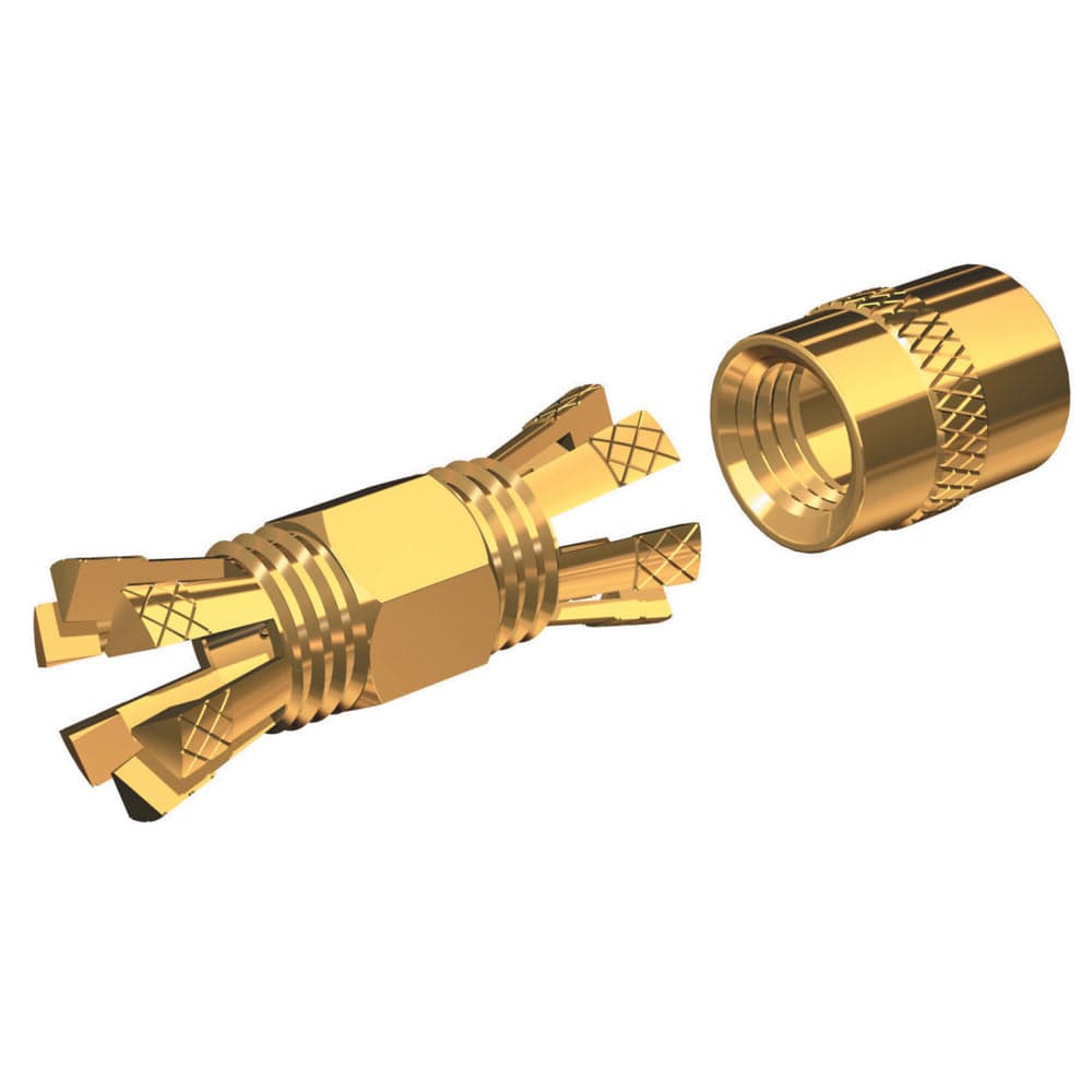 Shakespeare PL-258-CP-G Gold Splice Connector For RG-8X or RG-58/AU Coax. [PL-258-CP-G] - The Happy Skipper