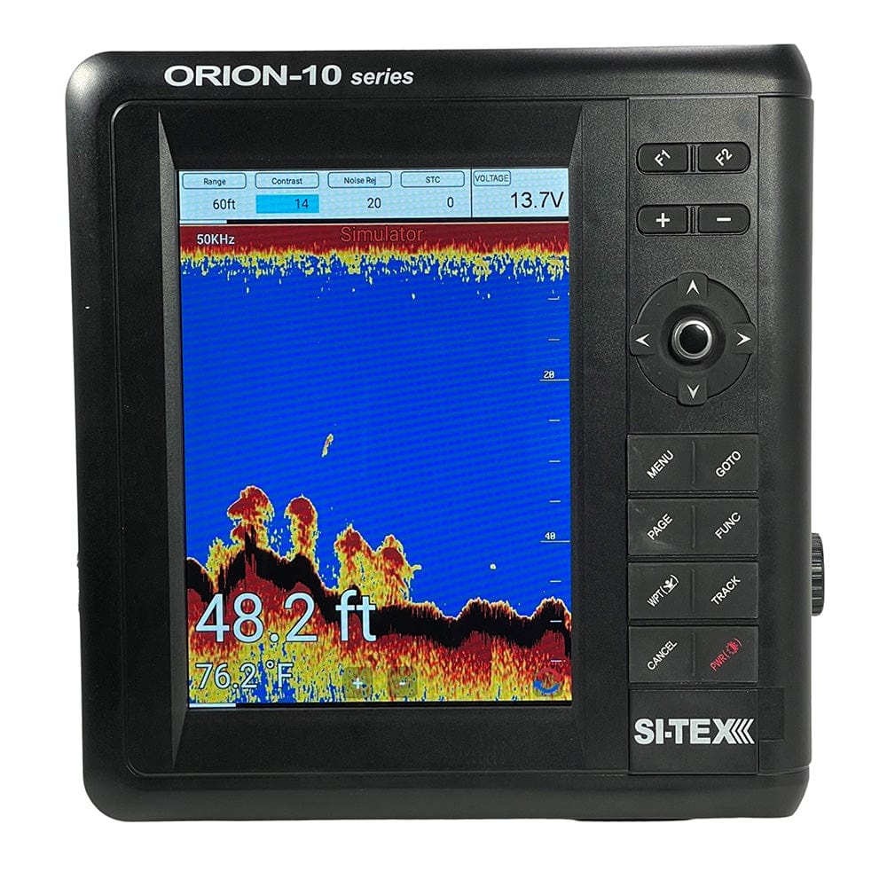 SI-TEX 10" Chartplotter/Sounder Combo w/Internal GPS C-MAP 4D Card [ORIONCF] - The Happy Skipper