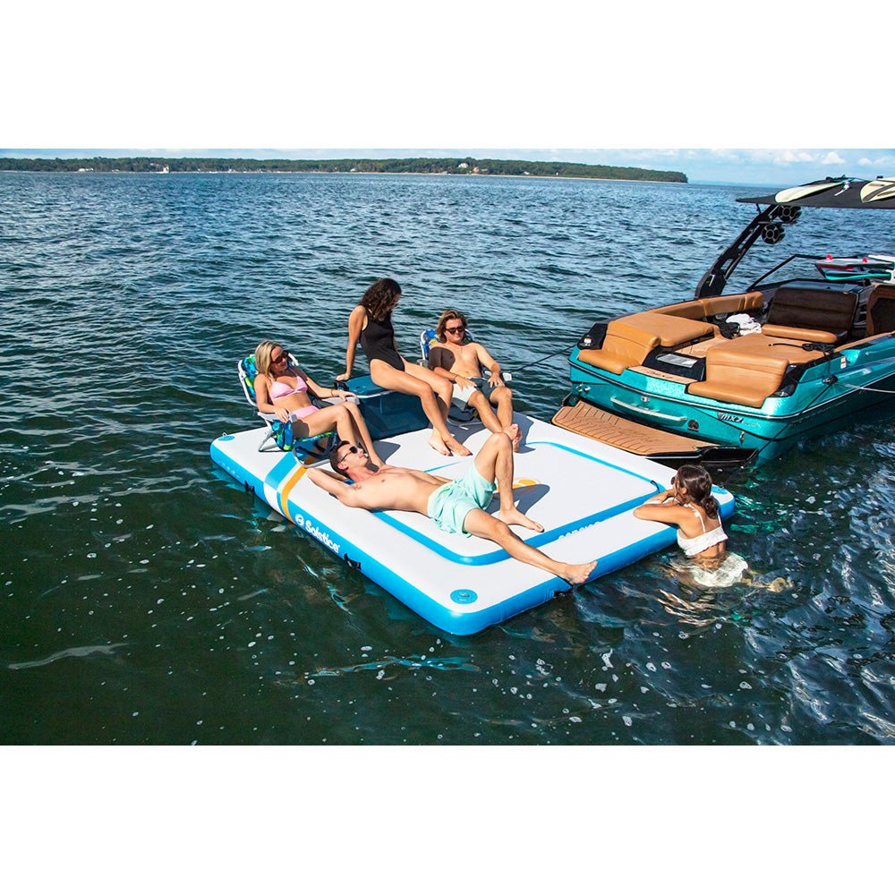 Solstice Watersports 10 x 8 Rec Mesh Dock w/Removable Insert [38180] - The Happy Skipper