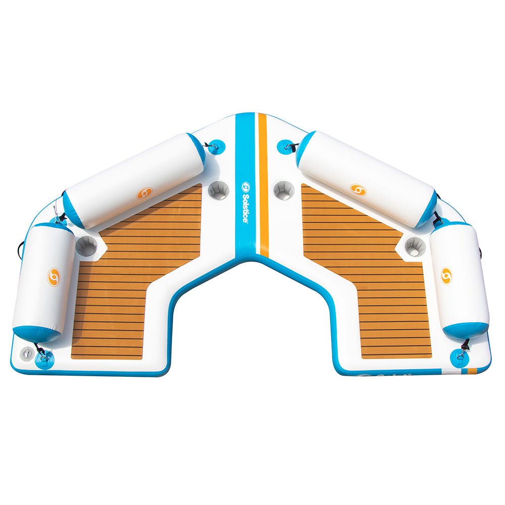 Solstice Watersports 11 C-Dock w/Removable Back Rests [38175] - The Happy Skipper