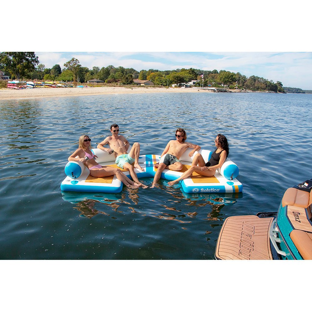 Solstice Watersports 11 C-Dock w/Removable Back Rests [38175] - The Happy Skipper