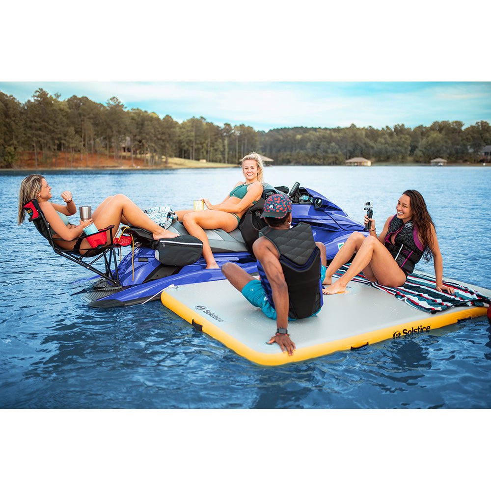 Solstice Watersports 8 x 5 Inflatable Dock [30805] - The Happy Skipper