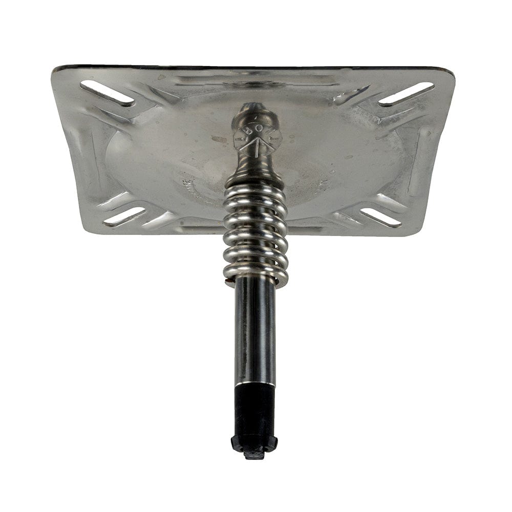 Springfield KingPin 7" x 7" Seat Mount w/Spring - Polished [1614201-PP] - The Happy Skipper