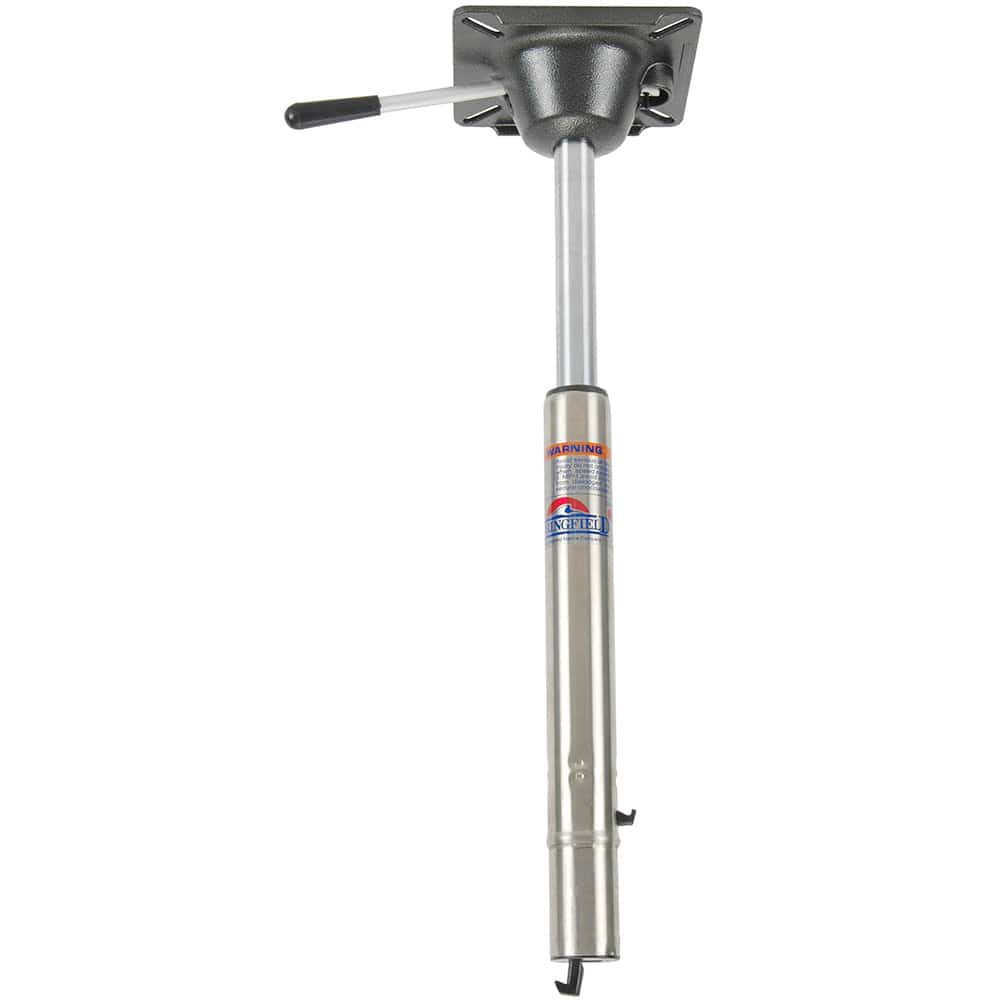 Springfield Spring-Lock Power-Rise Adjustable Sit-Down Post - Stainless Steel [1642005] - The Happy Skipper