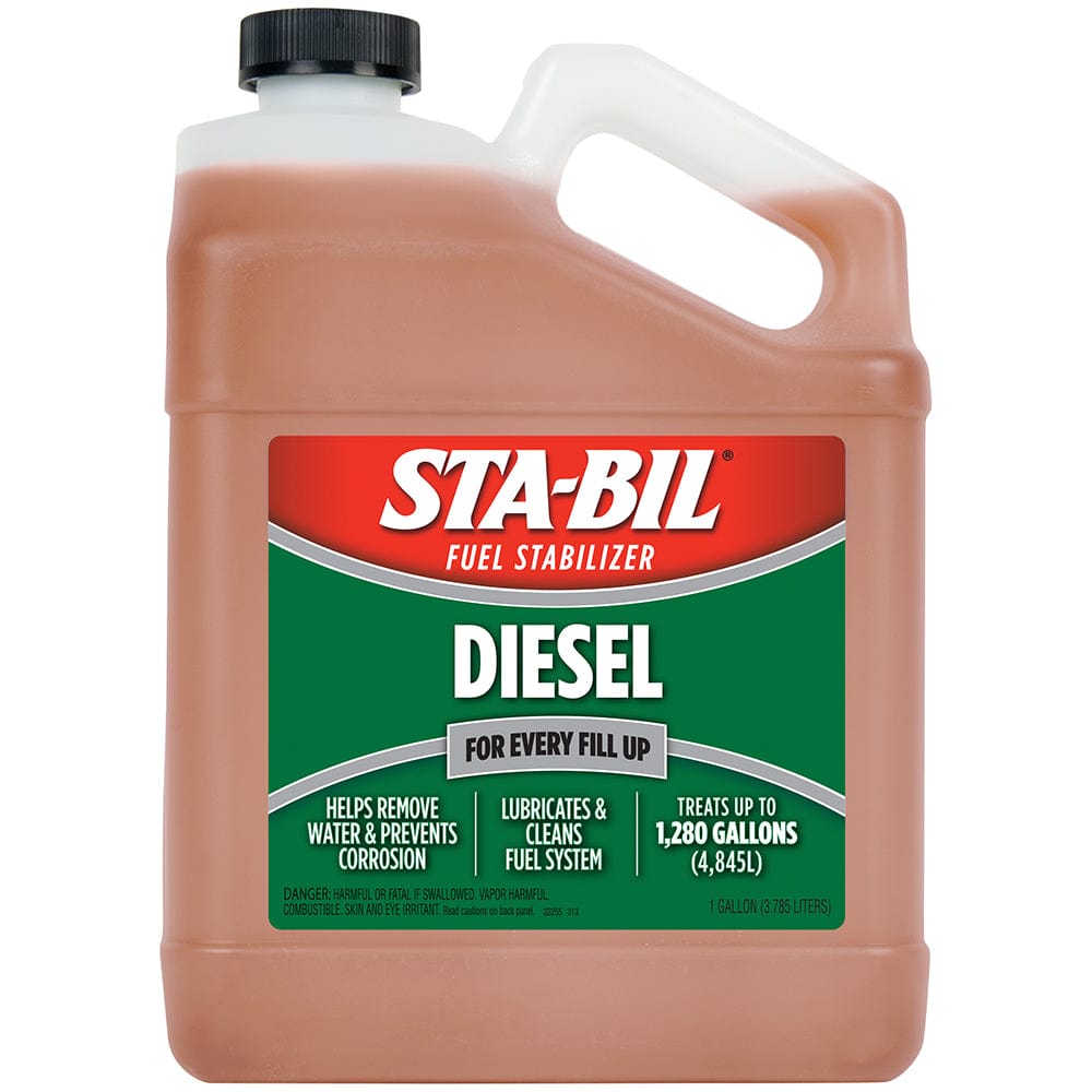 STA-BIL Diesel Formula Fuel Stabilizer Performance Improver - 1 Gallon [22255] - The Happy Skipper