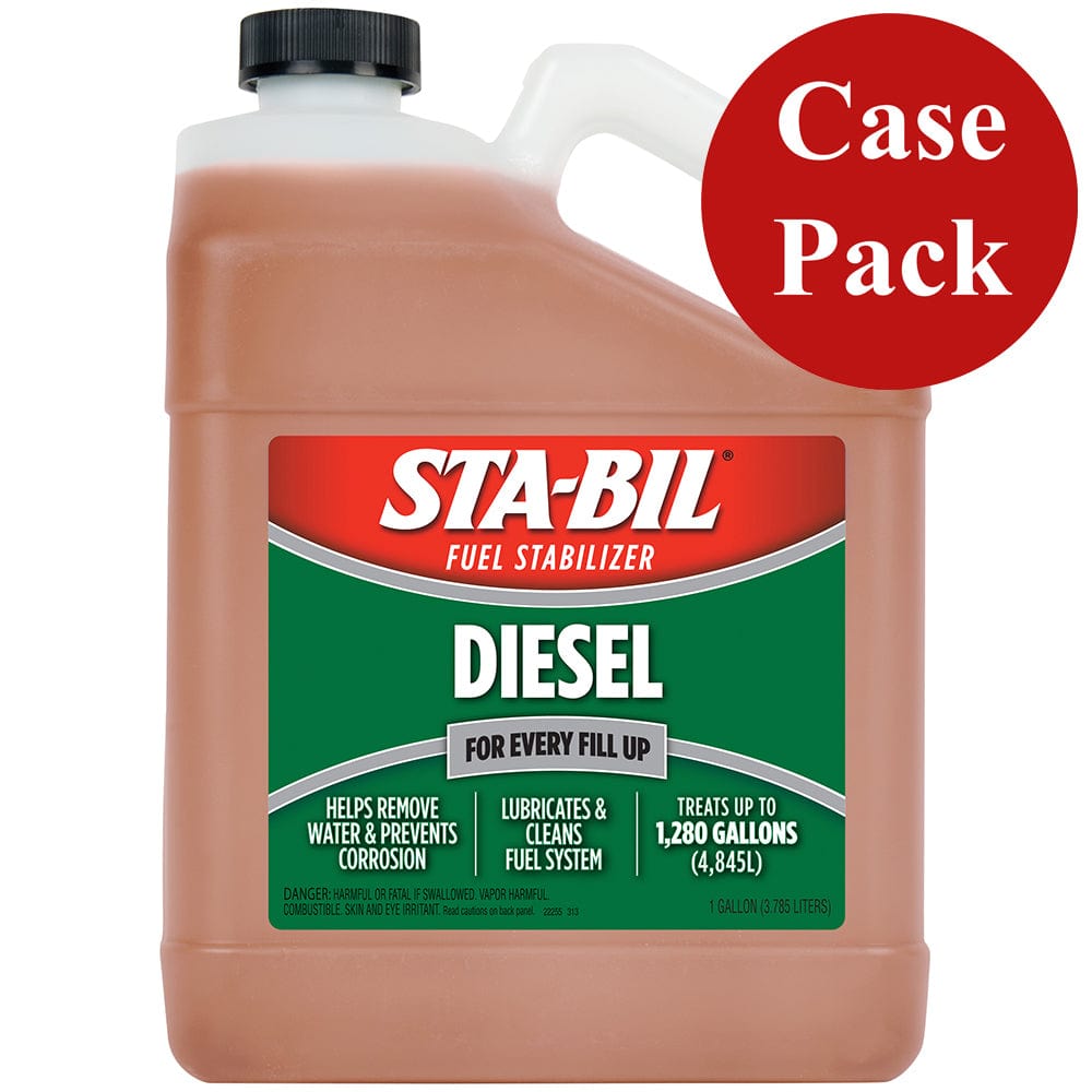 STA-BIL Diesel Formula Fuel Stabilizer Performance Improver - 1 Gallon *Case of 4* [22255CASE] - The Happy Skipper