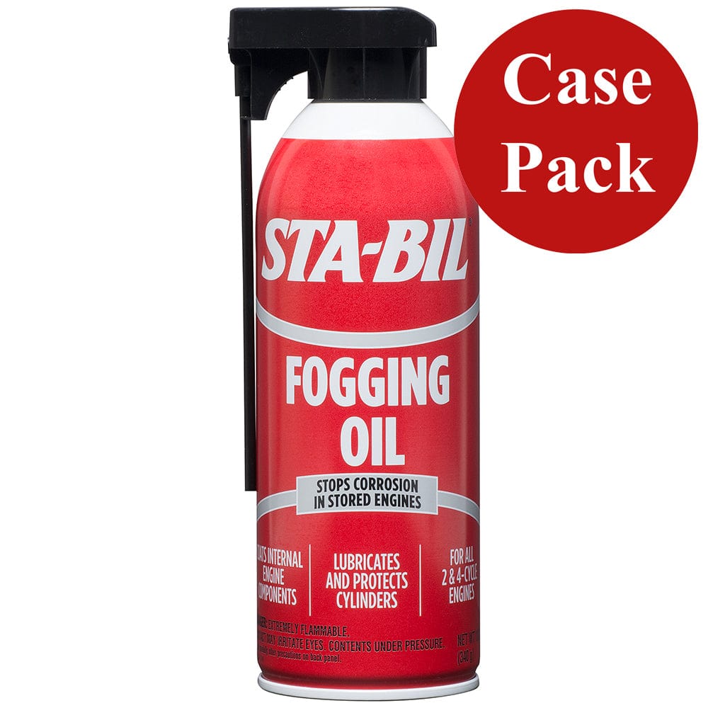 STA-BIL Fogging Oil - 12oz *Case of 6* [22001CASE] - The Happy Skipper