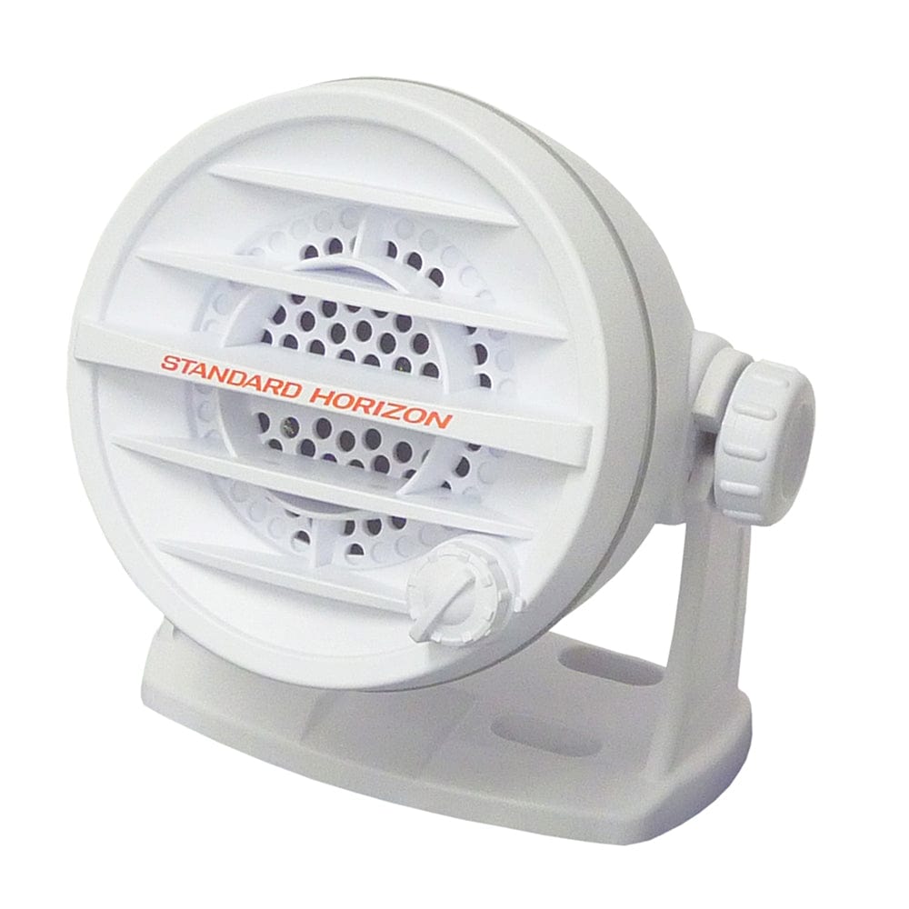 Standard Horizon 10W Amplified External Speaker - White [MLS-410PA-W] - The Happy Skipper