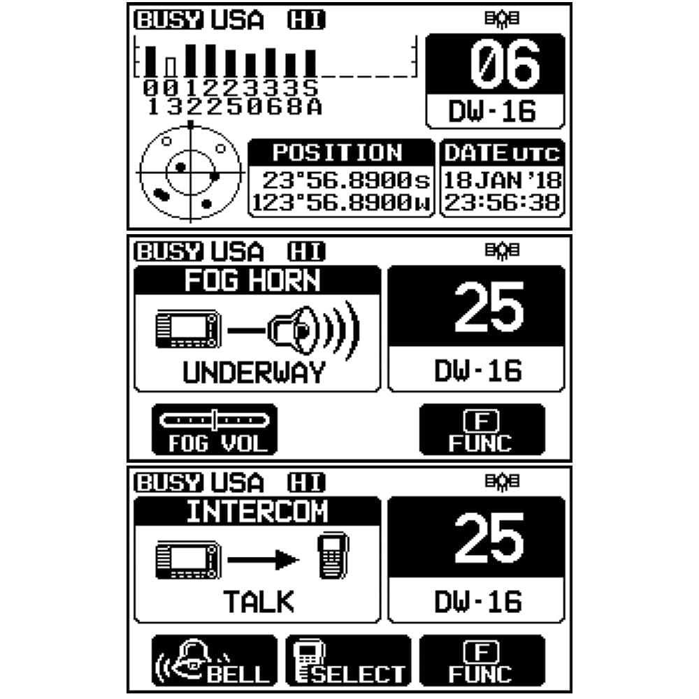 Standard Horizon GX2400B Matrix Black VHF w/AIS, Integrated GPS, NMEA 2000 30W Hailer, Speaker Mic [GX2400B] - The Happy Skipper