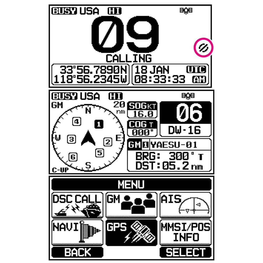 Standard Horizon GX2400B Matrix Black VHF w/AIS, Integrated GPS, NMEA 2000 30W Hailer, Speaker Mic [GX2400B] - The Happy Skipper