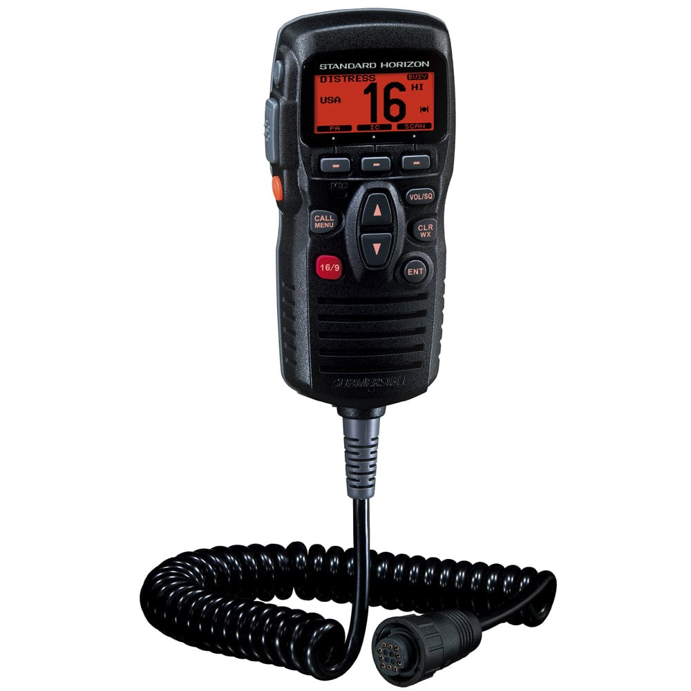 Standard Horizon RAM3+ Remote Station Microphone - Black [CMP31B] - The Happy Skipper