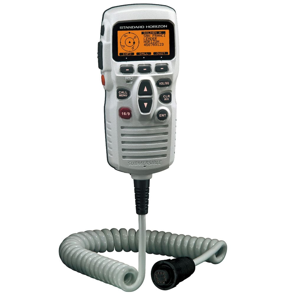 Standard Horizon RAM3+ Remote Station Microphone - White [CMP31W] - The Happy Skipper