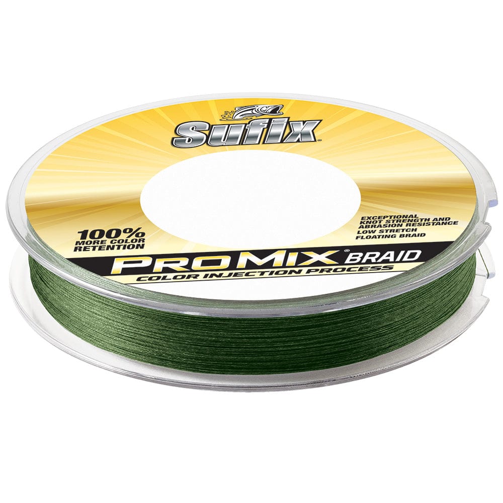 Sufix ProMix Braid - 10lb - Low-Vis Green - 300 yds [630-110G] - The Happy Skipper