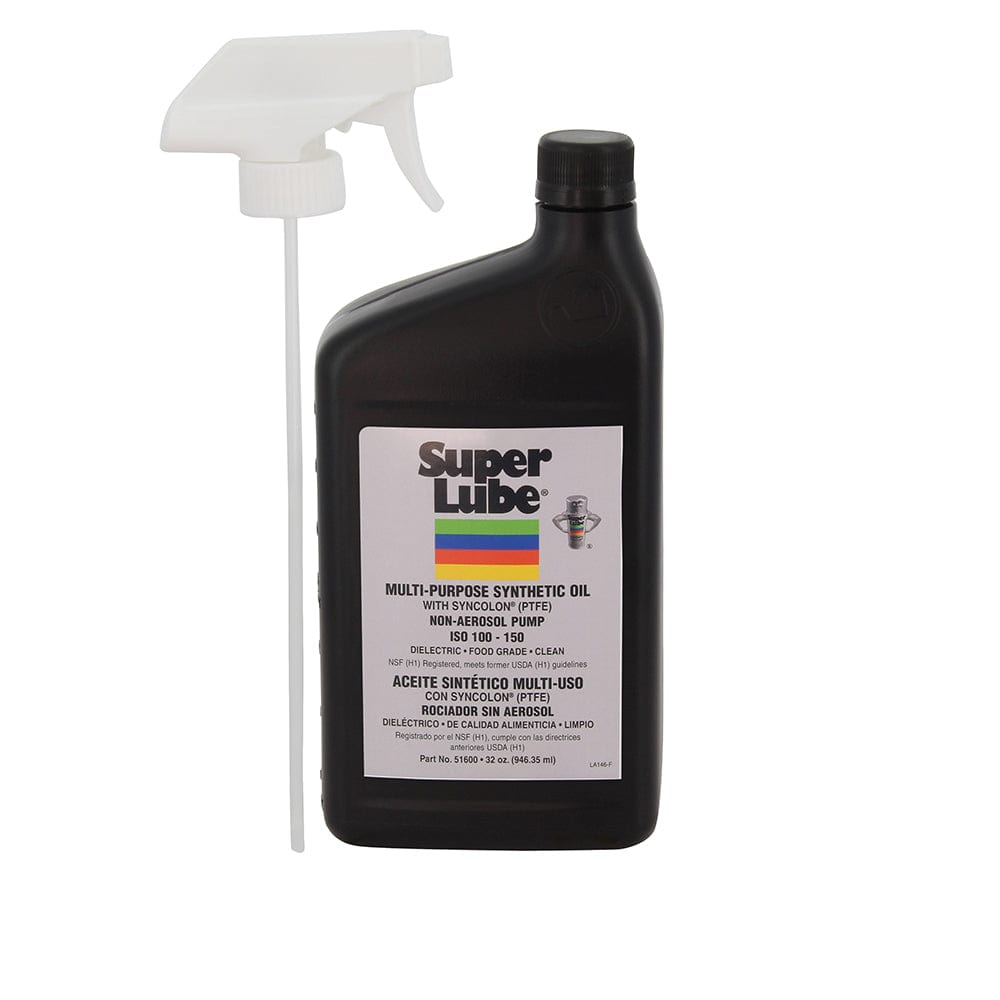 Super Lube Food Grade Synthetic Oil - 1qt Trigger Sprayer [51600] - The Happy Skipper