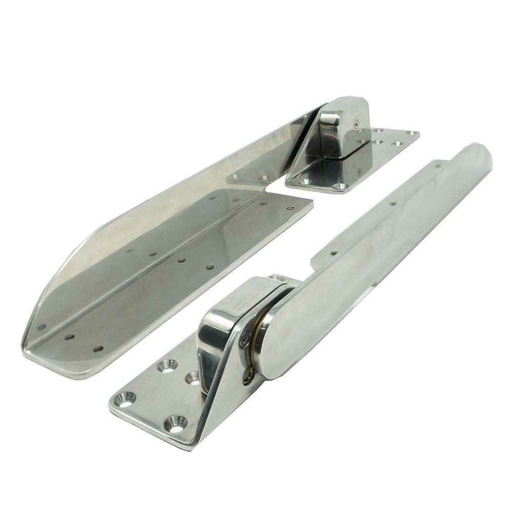 TACO Command Ratchet Hinges - 18-1/2" - 316 Stainless Steel - Pair [H25-0023R] - The Happy Skipper