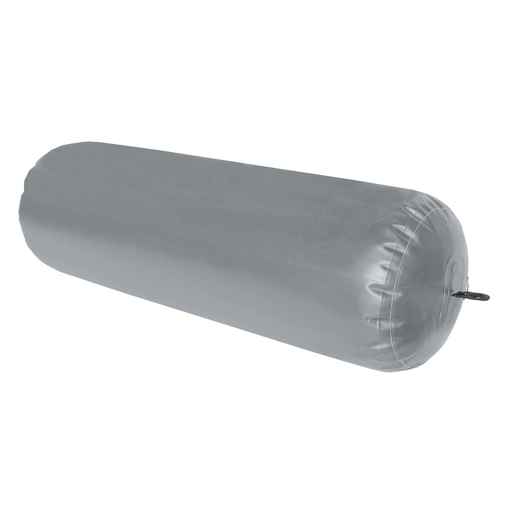 Taylor Made Super Duty Inflatable Yacht Fender - 18" x 58" - Grey [SD1858G] - The Happy Skipper
