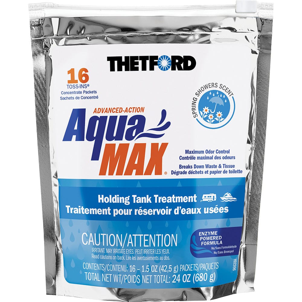 Thetford AquaMax Holding Tank Treatment - 16 Toss-Ins - Spring Shower Scent [96631] - The Happy Skipper