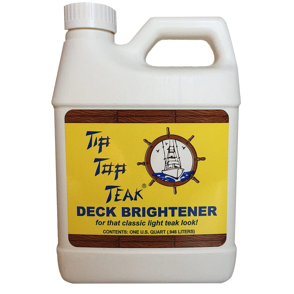 Tip Top Teak Deck Brightener - Quart [TB 3001] - The Happy Skipper