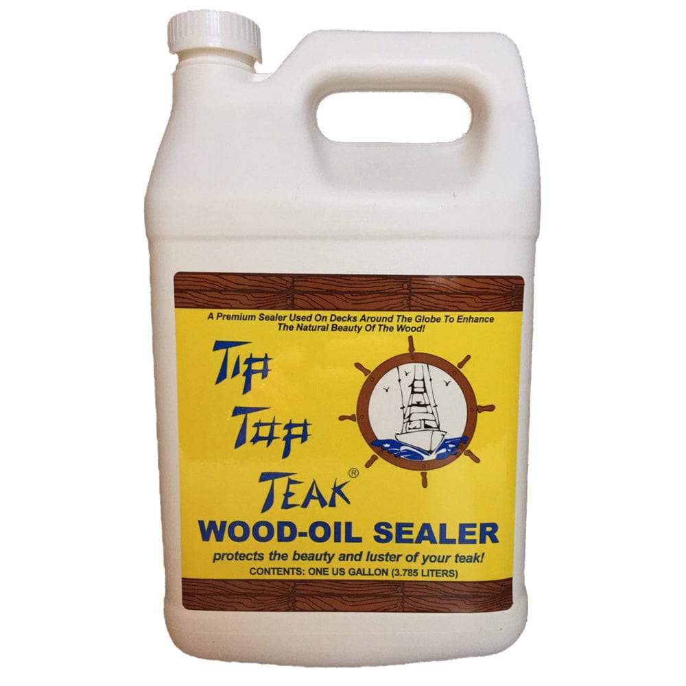 Tip Top Teak Wood Oil Sealer - Gallon [TS 1002] - The Happy Skipper