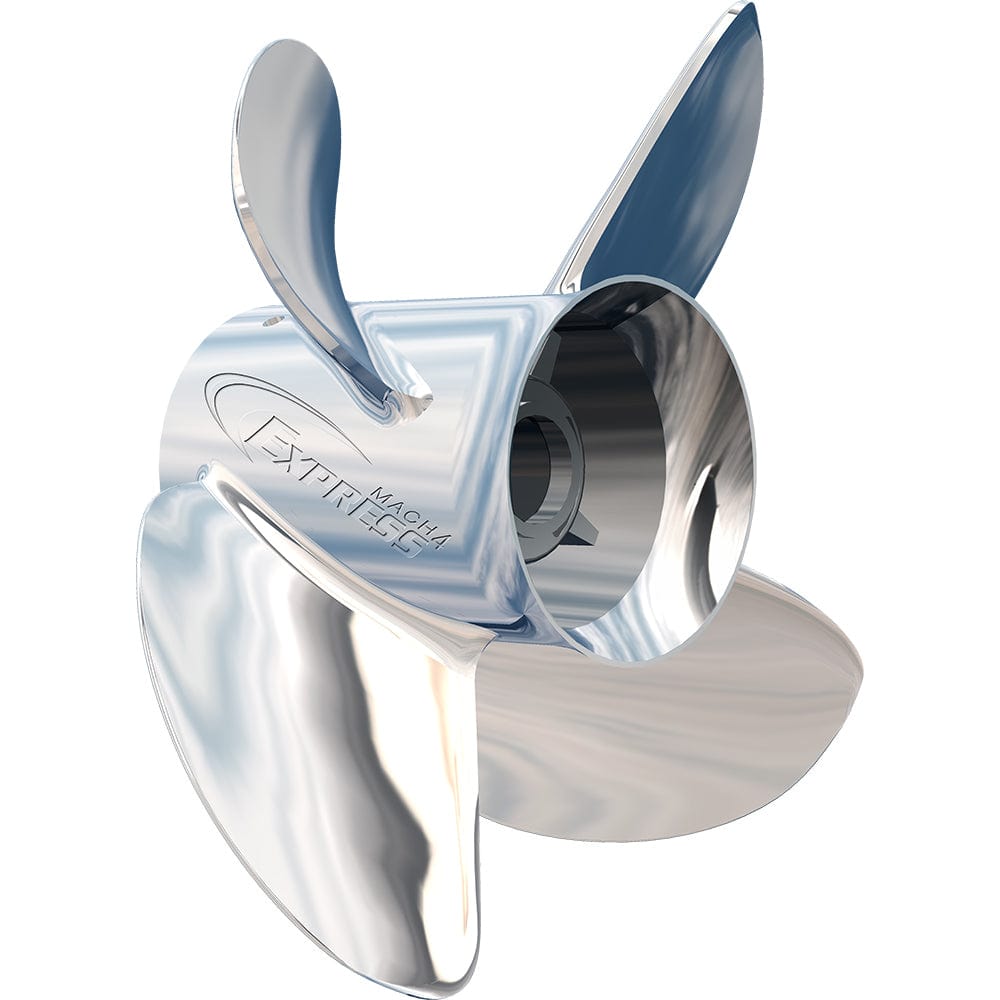 Turning Point Express Mach4 - Right Hand - Stainless Steel Propeller - EX-1421-4 - 4-Blade - 14" x 21 Pitch [31502131] - The Happy Skipper