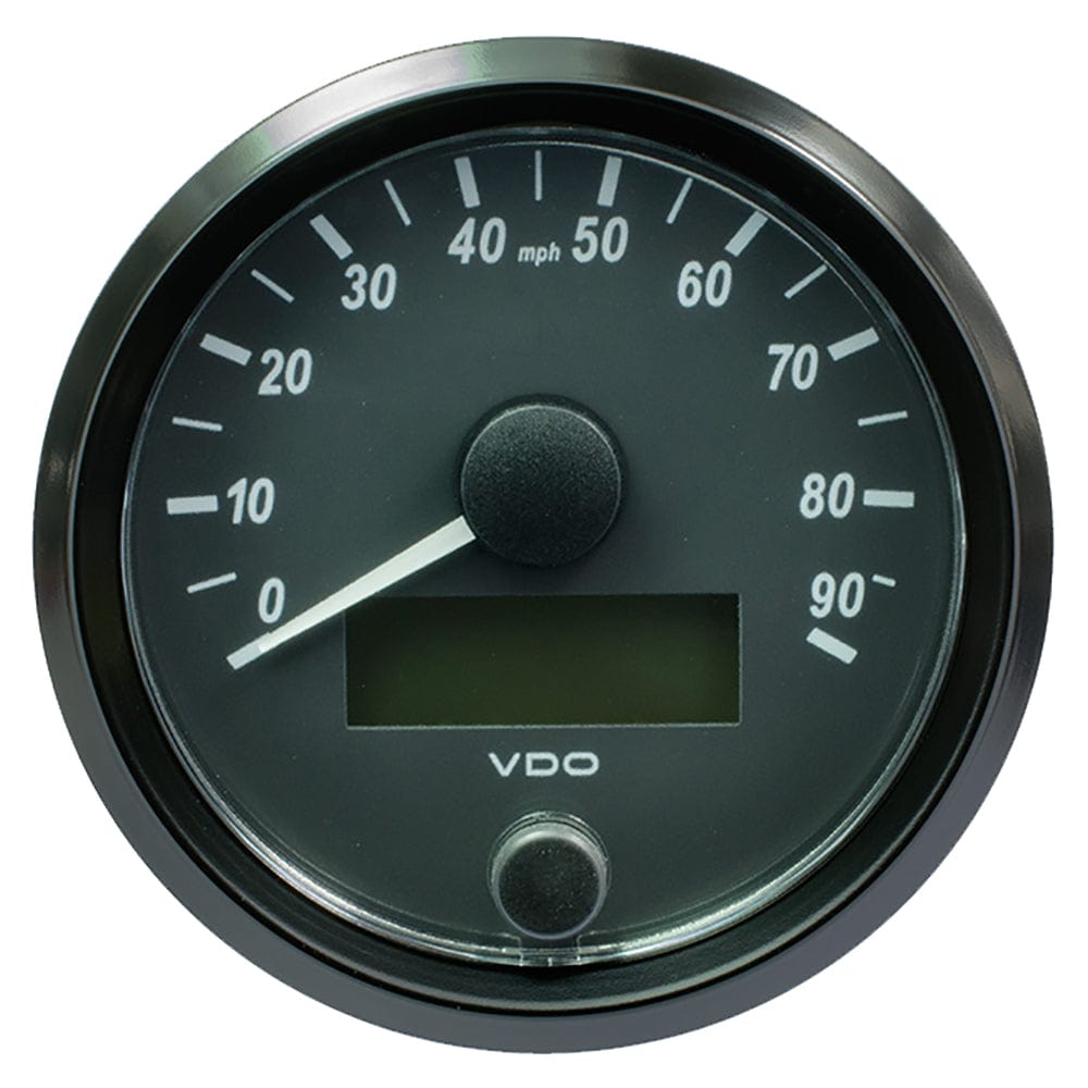 VDO SingleViu 80mm (3-1/8") Speedometer - 90MPH [A2C3832900030] - The Happy Skipper