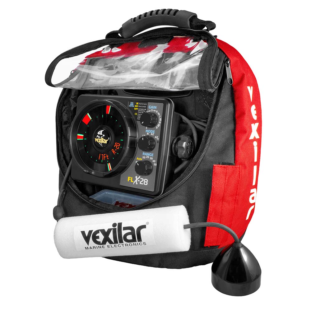 Vexilar FLX-28 Pro Pack II ProView Ice-Ducer w/Soft Pack [PPLI28PV] - The Happy Skipper