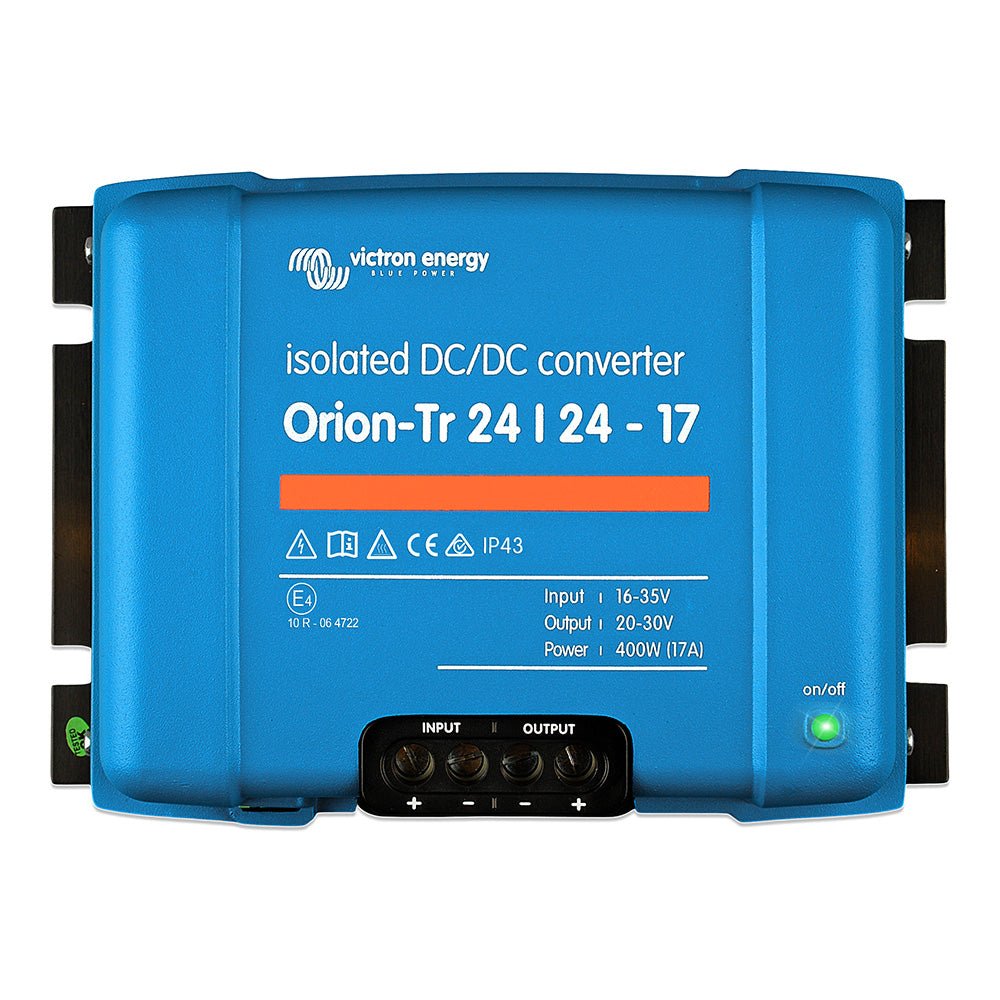 Victron Orion-TR Isolated DC-DC Converter - 24 VDC to 24 VDC - 400W - 17AMP [ORI242441110] - The Happy Skipper