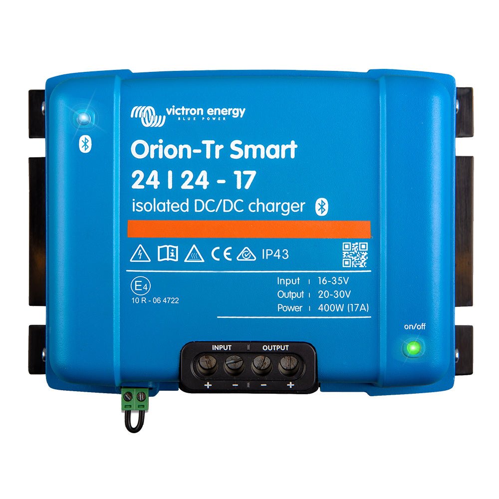 Victron Orion-TR Smart Isolated DC-DC Converter - 24 VDC to 24 VDC - 400W - 17AMP [ORI242440120] - The Happy Skipper