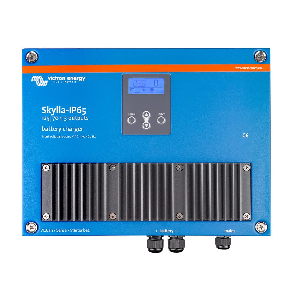 Victron Skylla-IP65 12/70 3-Bank 120-240VAC Battery Charger [SKY012070100] - The Happy Skipper
