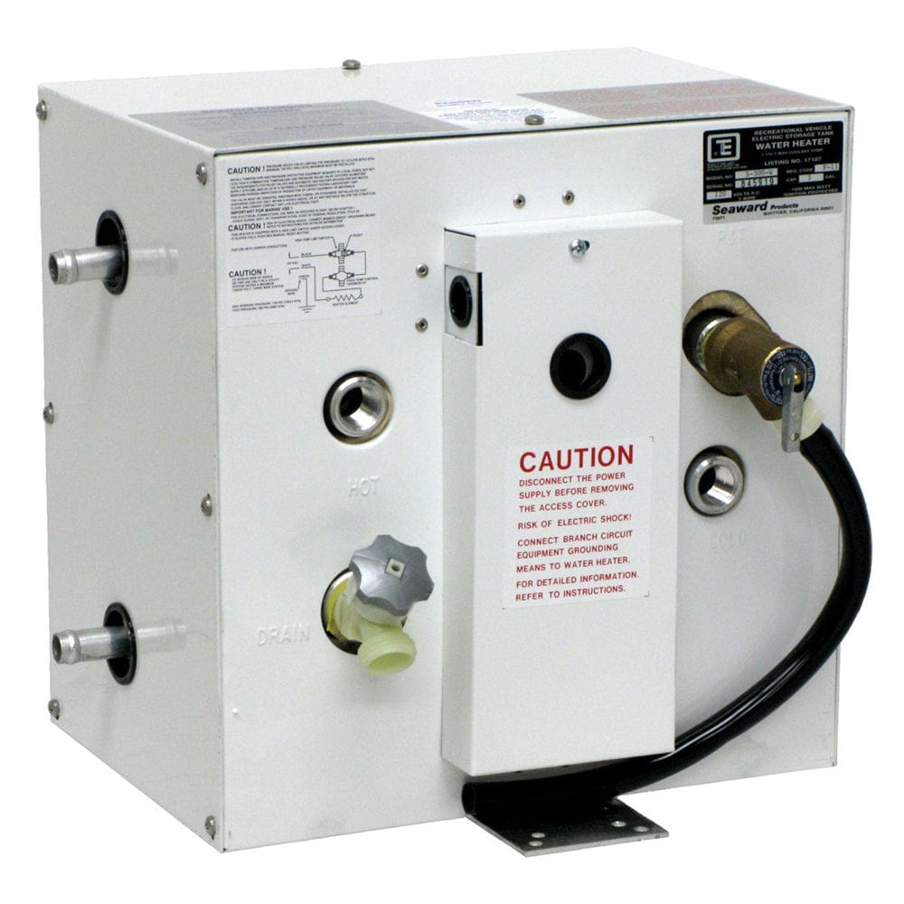 Whale Seaward 3 Gallon Hot Water Heater w/Side Heat Exchanger - White Epoxy - 120V - 1500W [S300W] - The Happy Skipper