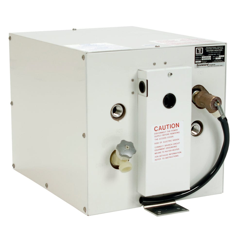 Whale Seaward 6 Gallon Hot Water Heater w/Rear Heat Exchanger - White Epoxy - 120V - 1500W [S600W] - The Happy Skipper