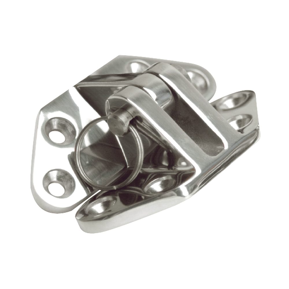 Whitecap Angled Base Hatch Hinge - 316 Stainless Steel - 3" x 2-1/2" [6211C] - The Happy Skipper