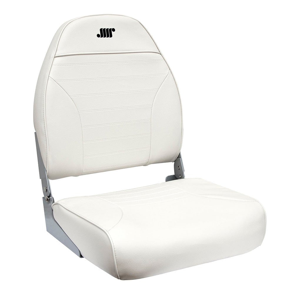 Wise Standard High-Back Fishing Seat - White [8WD588PLS-710] - The Happy Skipper