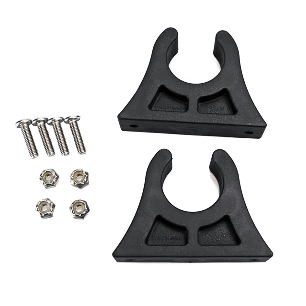 YakGear Molded Paddle/Pole Clip Kit - 1-1/4" Clips [MPC] - The Happy Skipper