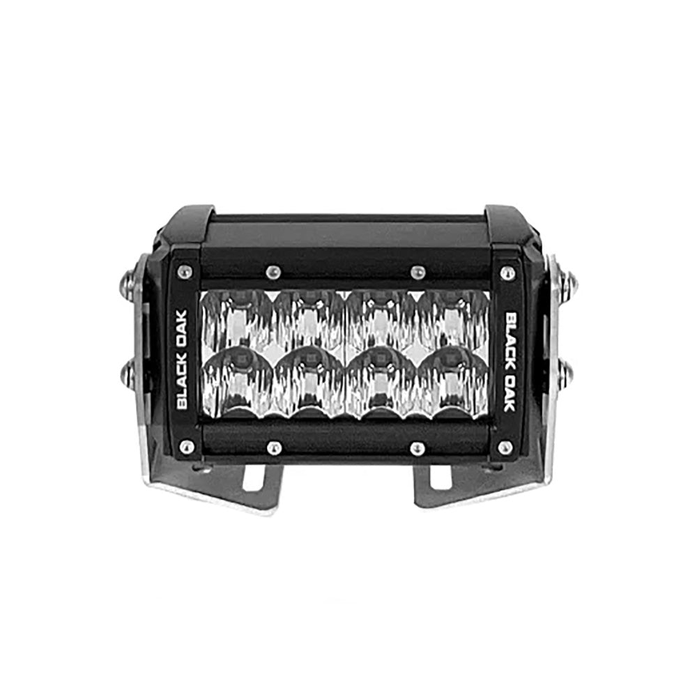Black Oak Pro Series 3.0 Double Row Spot 4" Light Bar - Black [4S-D5OS] - The Happy Skipper