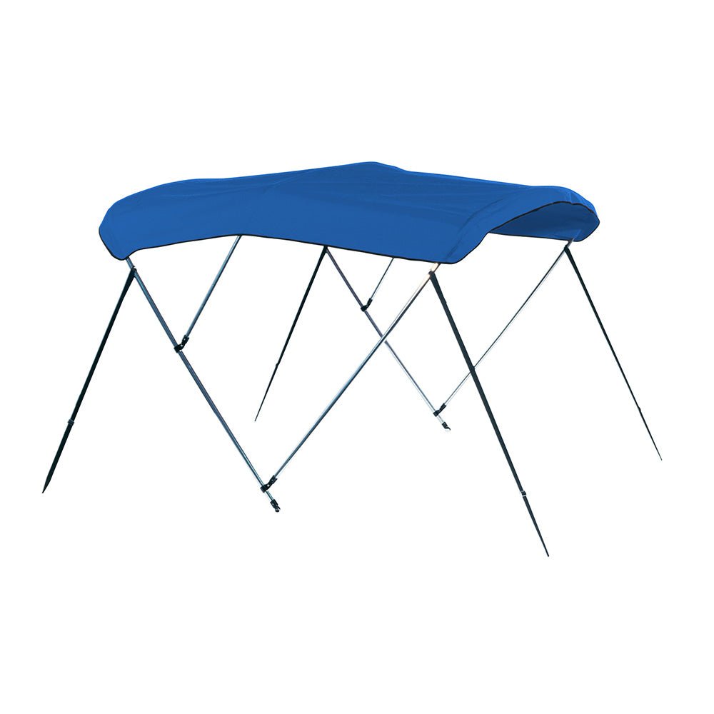 Carver 3 Bow 4675U Bimini Top with Boot - Pacific Blue Acrylic [A4675UB - 04] - The Happy Skipper