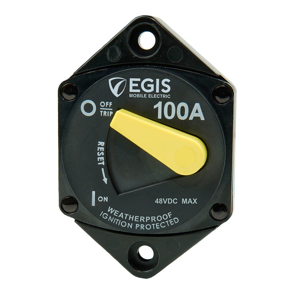 Egis 100A Panel Mount 87 Series Circuit Breaker [4707-100] - The Happy Skipper