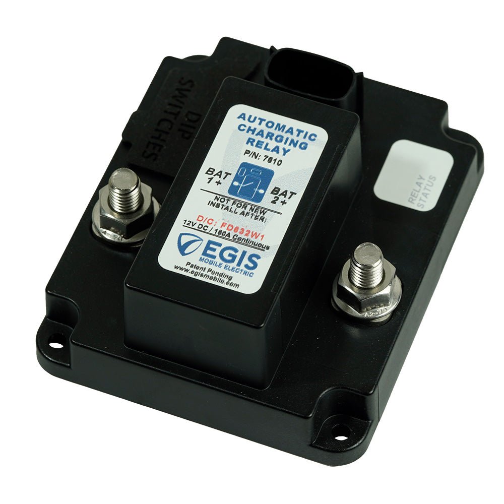 Egis Programmable Automatic Charging Relay (ACR) 160A, 12V [7610] - The Happy Skipper
