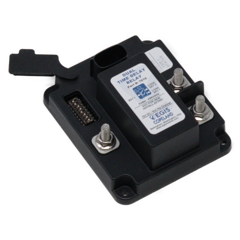 Egis TDR Series Dual Output Time Delay Relay 12V (2 x 80A) [7616] - The Happy Skipper