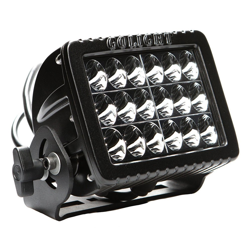 Golight GXL Fixed Mount LED Floodlight - Black [4421] - The Happy Skipper