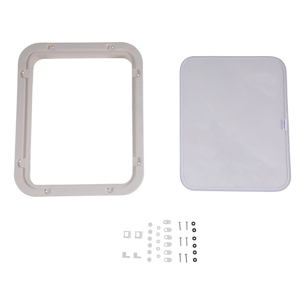 Lewmar White Trim Ring Screen Kit [367654252] - The Happy Skipper