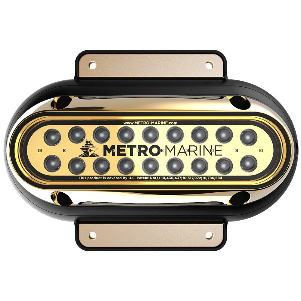 Metro Marine High-Output Elongated Surface Mount Light w/Intelligent Monochromatic LEDs - Blue, 45 Beam [F-SME1-H-B3-45] - The Happy Skipper