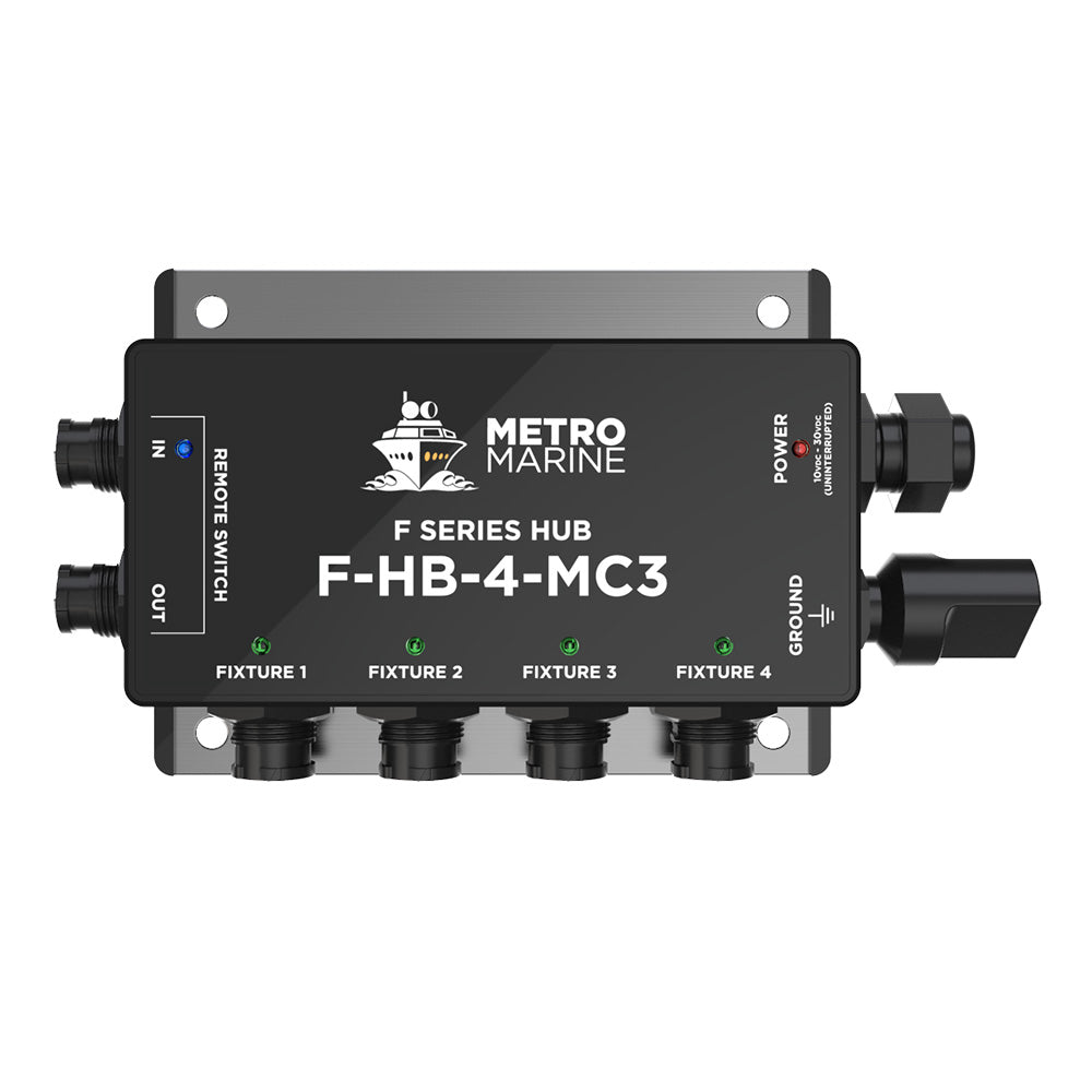 Metro Marine Single Color Hub - 4 Outputs [F-HB-4-MC3] - The Happy Skipper